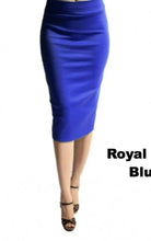Addy Classic Solid Pencil skirts- Multiple colors