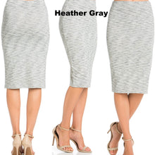 Addy Classic Solid Pencil skirts- Multiple colors