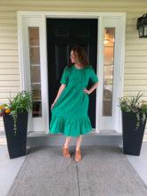 Renee Midi Dress- Kelly Green