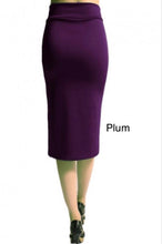 Addy Classic Solid Pencil skirts- Multiple colors