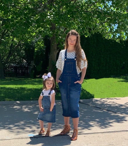 Demira Denim Jumper- Light Wash