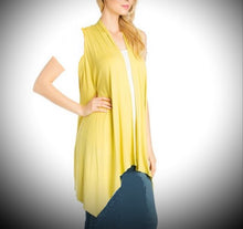 Journey Layering Vest- Yellow