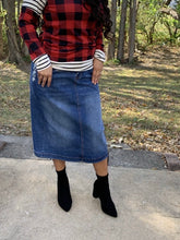 Sue Denim Skirt- Vintage