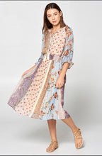 Vintage Amy- Ivory/Blue