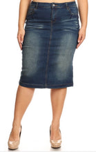 Pamela Denim Skirt- Vintage Wash