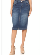 Pamela Denim Skirt- Indigo Wash