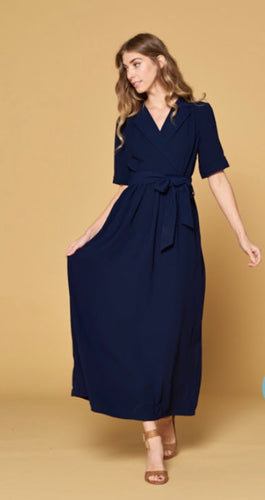 Rosie Maxi Dress- Navy