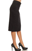 Carmene Black Stretch Skirt- Black