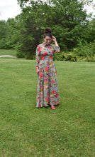 Harmony Floral Gingham Button Dress