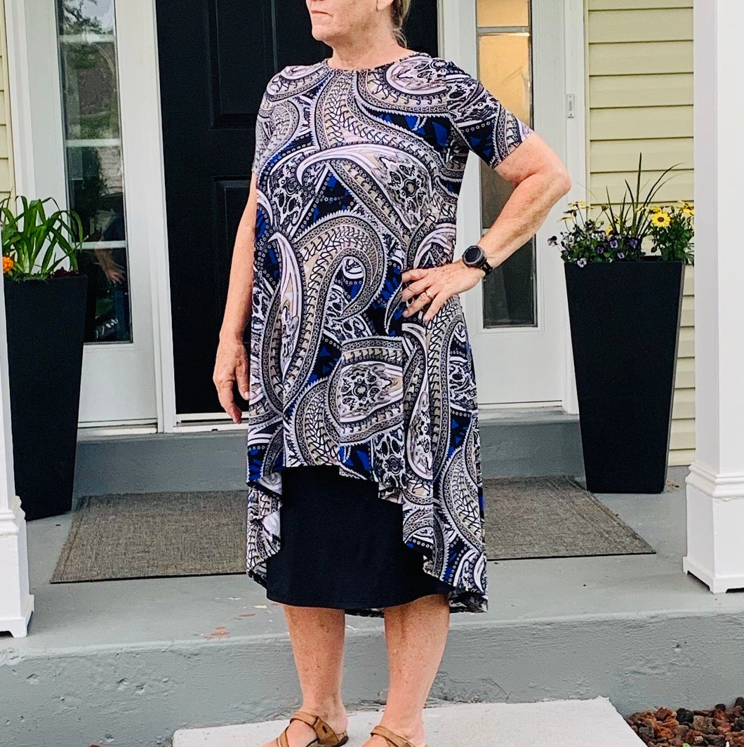 Reese Top - Mix/Black
