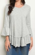 Clarissa Top- Black or Grey