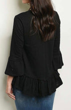 Clarissa Top- Black or Grey