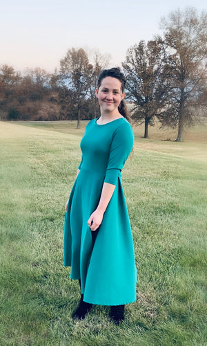 Lily Dress- Emerald