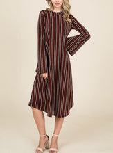 Everly Dress- Burgundy