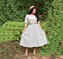 April Midi Skirt- Light Sage