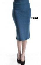 Addy Classic Solid Pencil skirts- Multiple colors