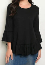 Clarissa Top- Black or Grey