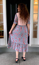 Nancy Dress- Soft Pink/Black