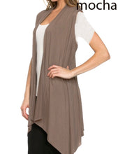 Journey Solid Layering Vest- Hunter Green, Charcoal, Rust, Forest Green, Mustard, Mocha,