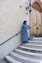 Mary Kate Button Maxi Dress- Rust CLEARANCE