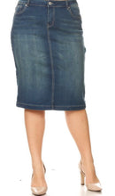 Samone  Denim Skirt- Vintage