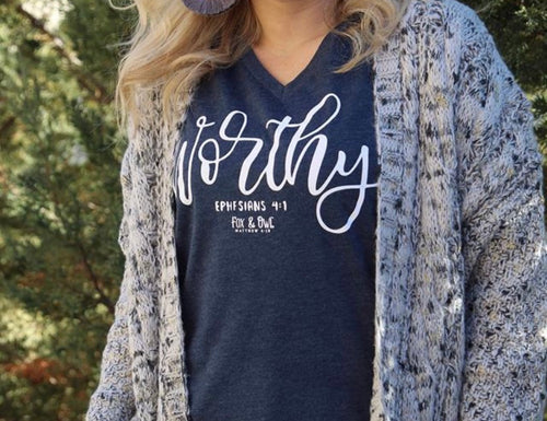 Worthy T-Shirt- Navy