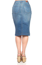 Stella Denim Skirt- Vintage