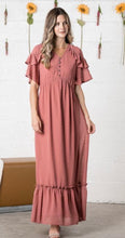 Misty Maxi Dress- Blue