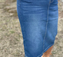 Pamela Denim Skirt- Indigo Wash