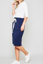 Libby casual skirt- Navy