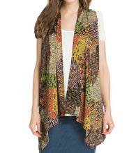 Monica Layering Vest- Multi-color