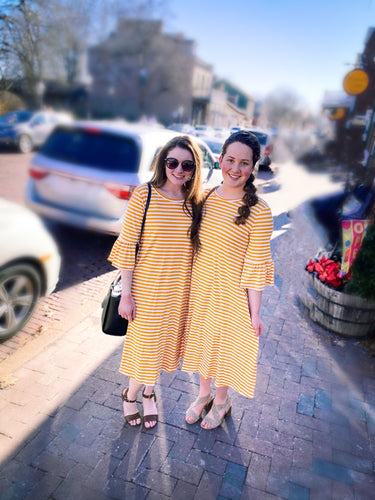 Brooklyn Dress - Mustard