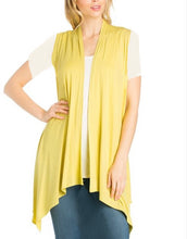 Journey Layering Vest- Yellow