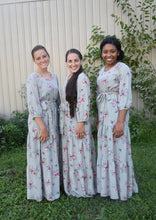 Tessa Maxi Dress- Black/Ivory CLEARANCE