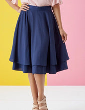 Destiny Skater Skirt- Navy