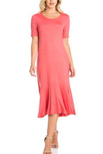 Maddy Dress-Coral CLEARANCE