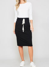 Libby casual skirt- Black