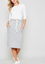Libby casual skirt- Grey